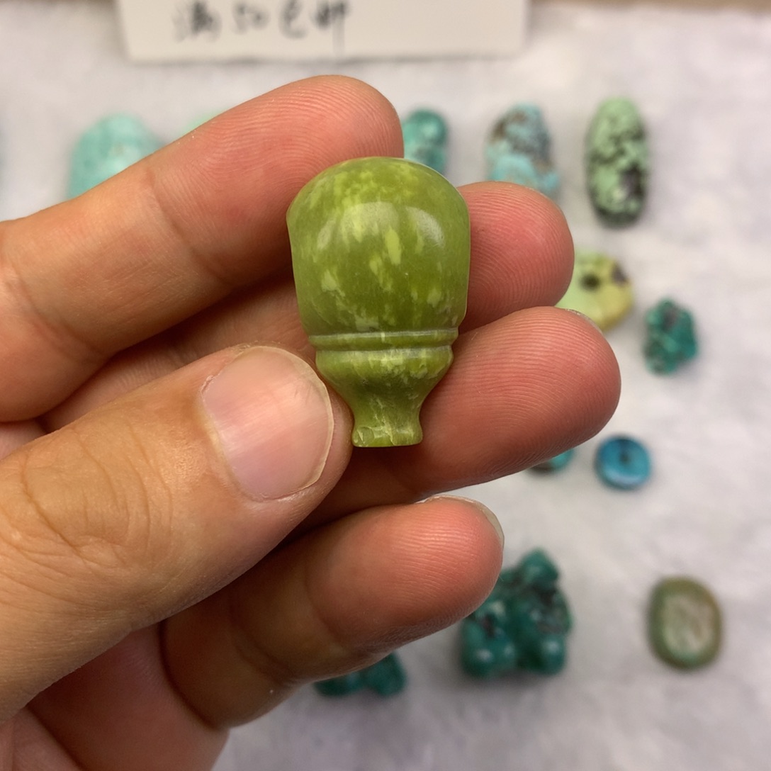 未镶嵌菜籽黄大三通18mm