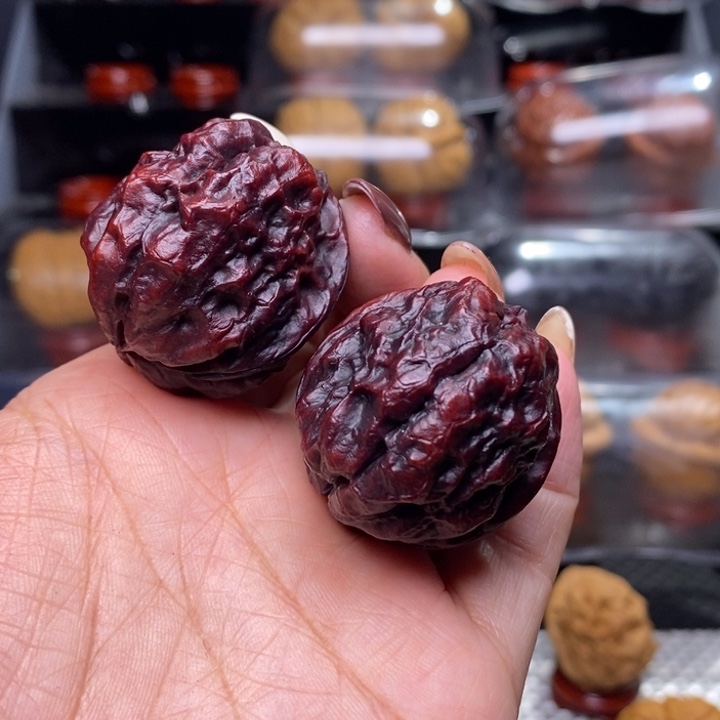 文玩核桃把件大*贼小金蝉800