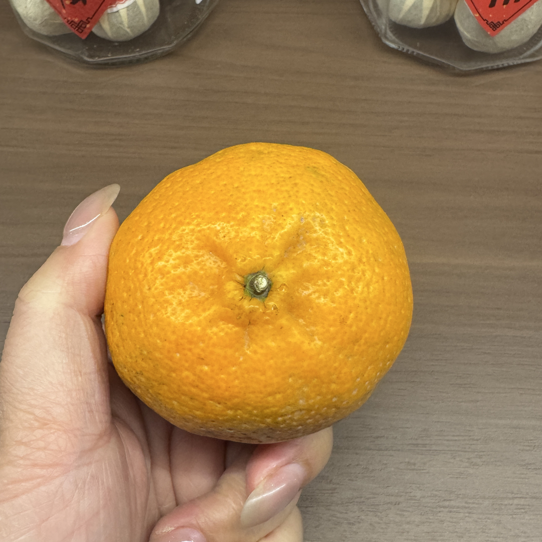 新会大红皮鲜果3斤，带果蒂发货，不支持退货！