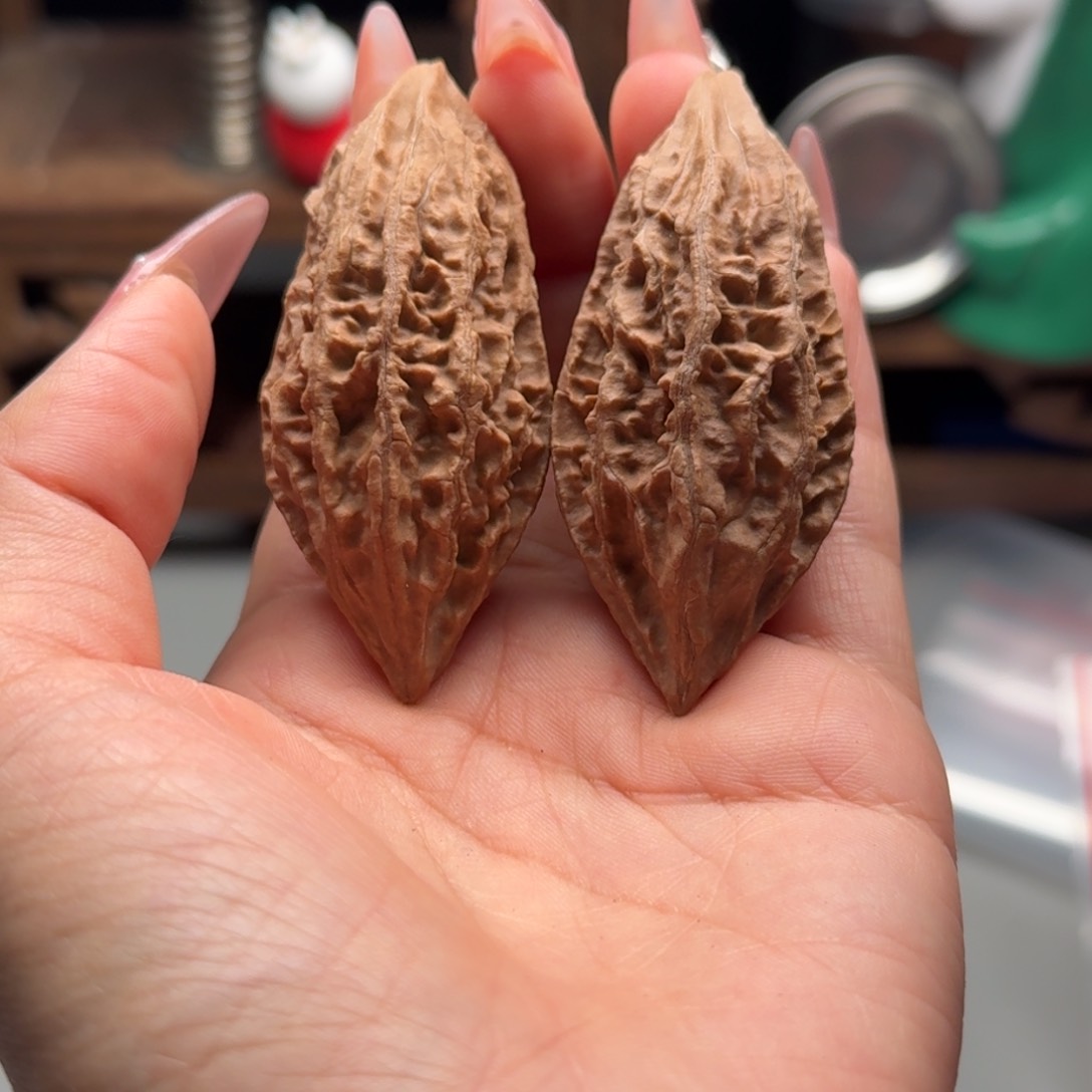 文玩核桃把件关东木子楸百核16色差