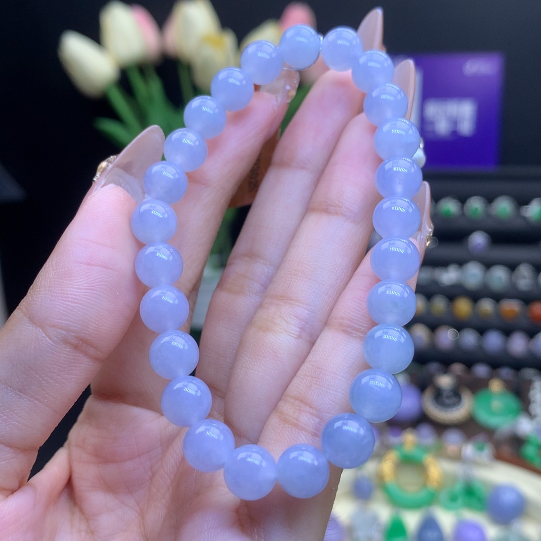 翡翠未镶嵌颈饰天然