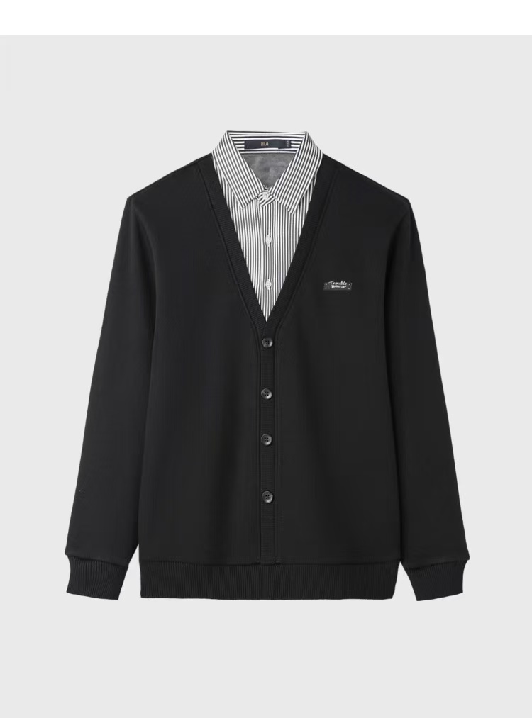 H家精品剪标撤柜男士秋冬假两件