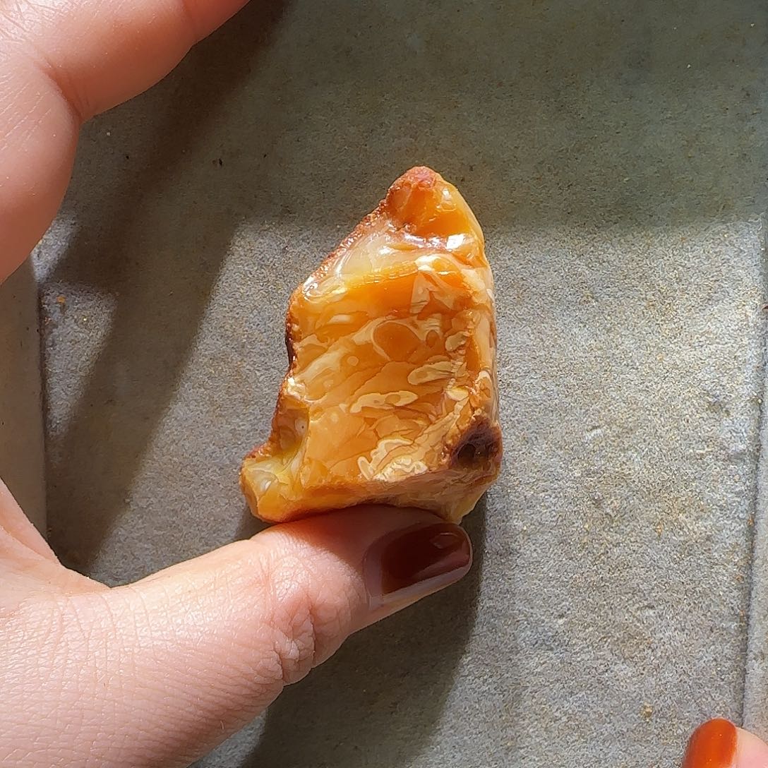 畅***语定制琥珀未镶嵌定制