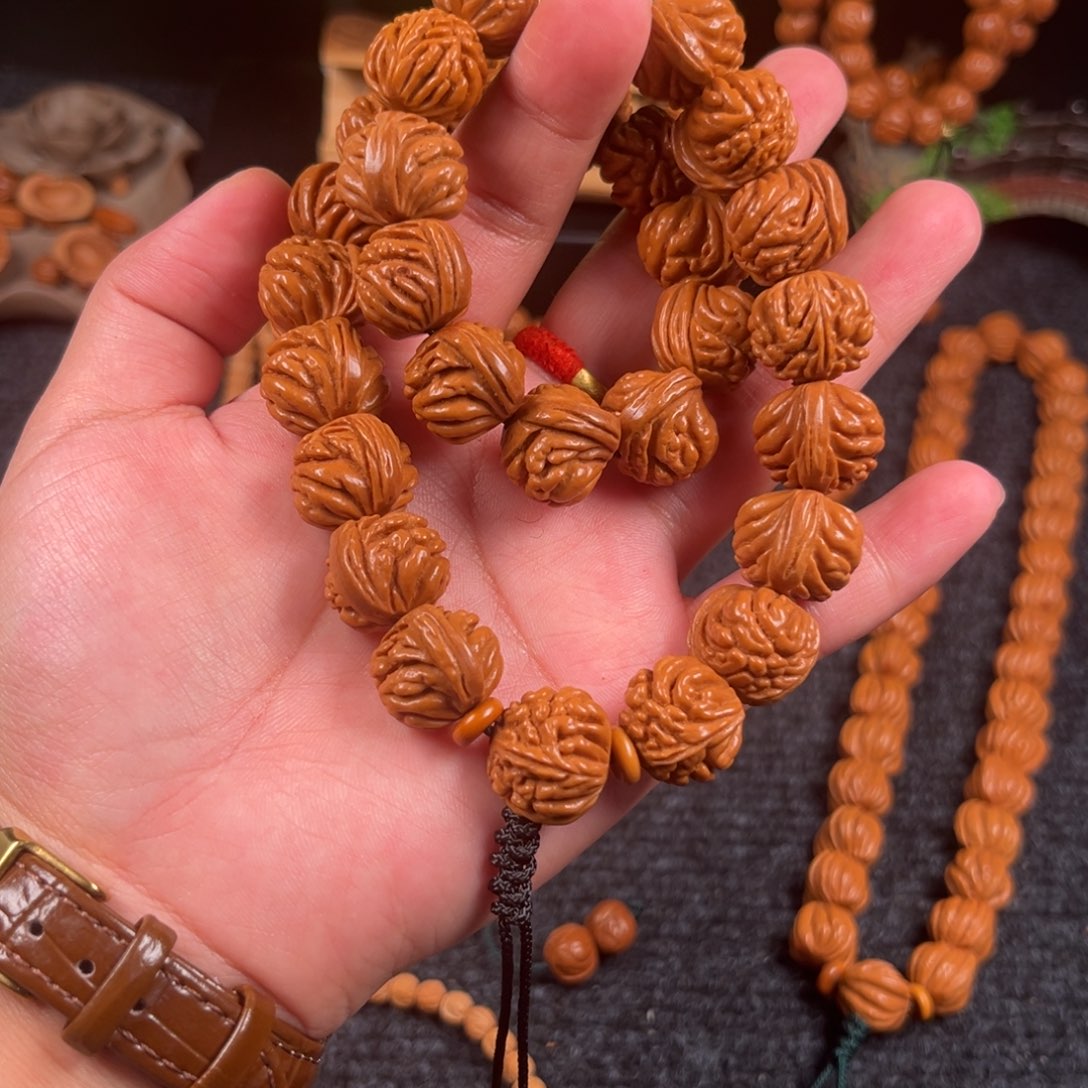 桃核手串F12链接手持