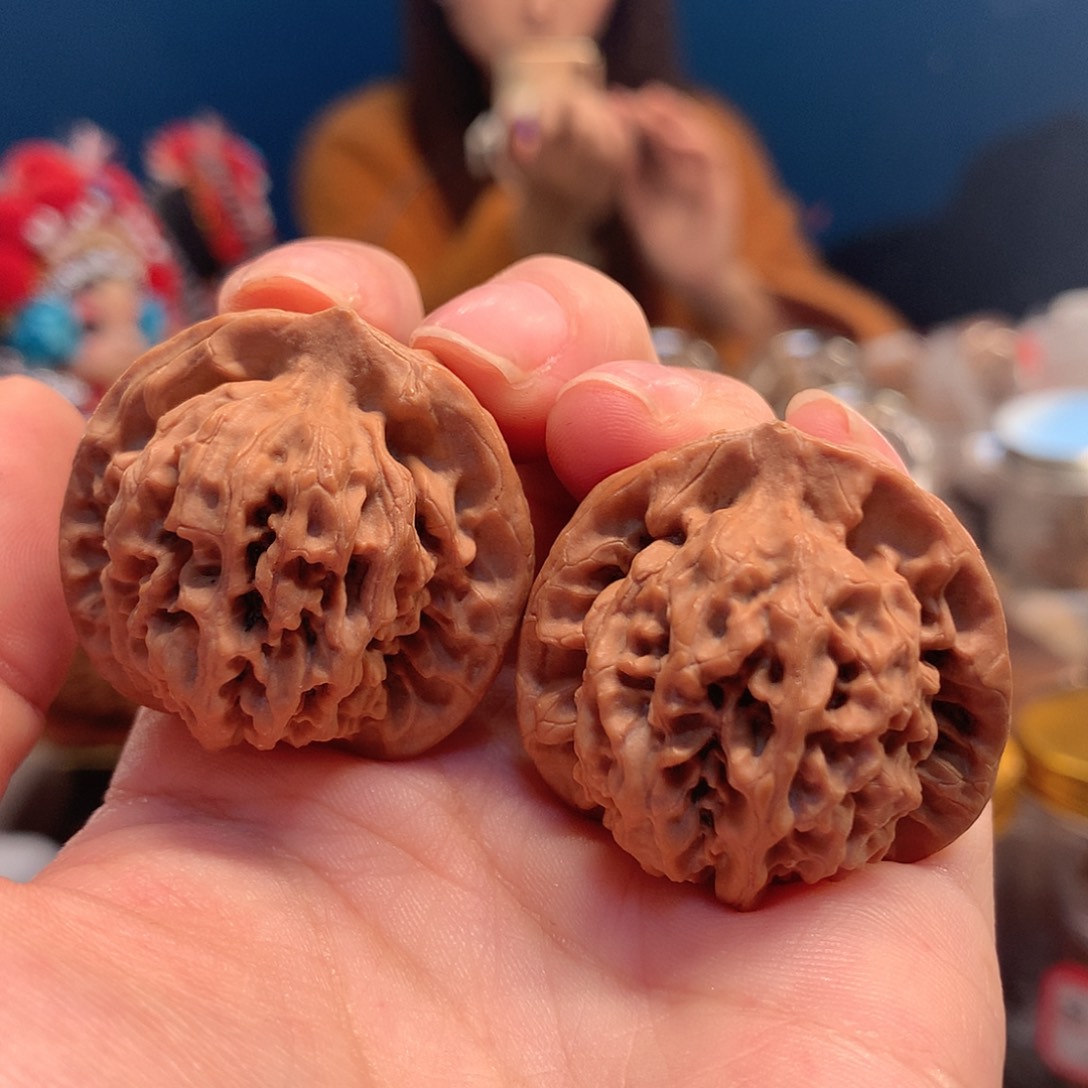 吊坠文玩核桃34 秦闷