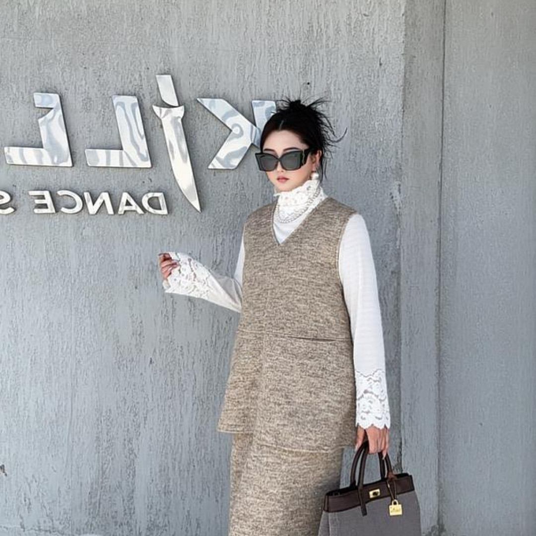 满显瘦【格调派对】时尚休闲百搭套装显瘦法式通勤风时尚INS风66577