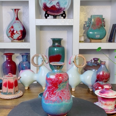 瓶禹州神后钧瓷原产地~