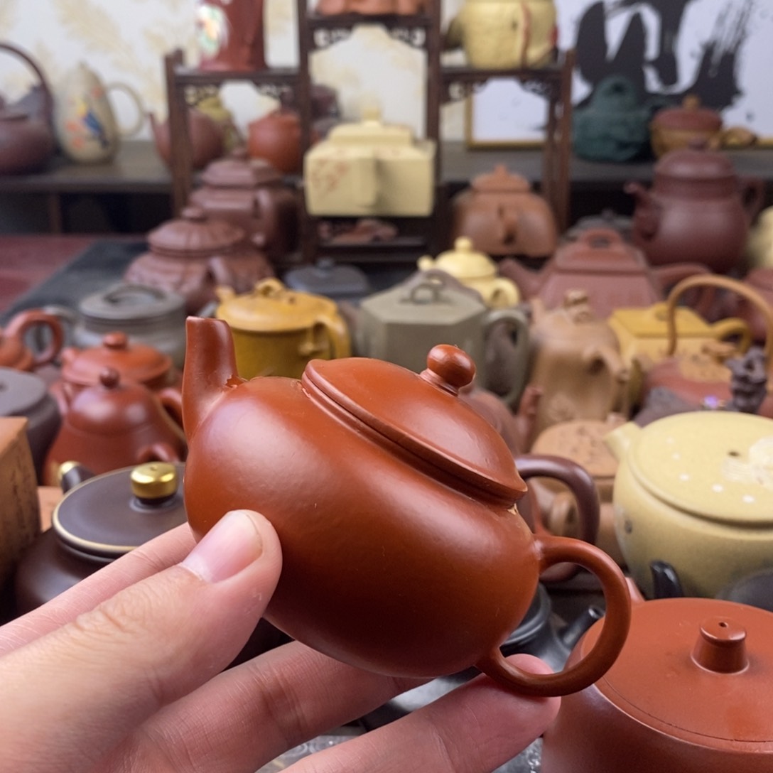 微瑕紫砂壶套装等各种