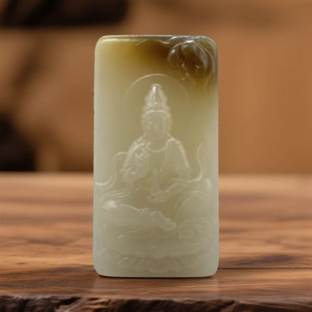 A671 和田玉吊坠 LY6382115086