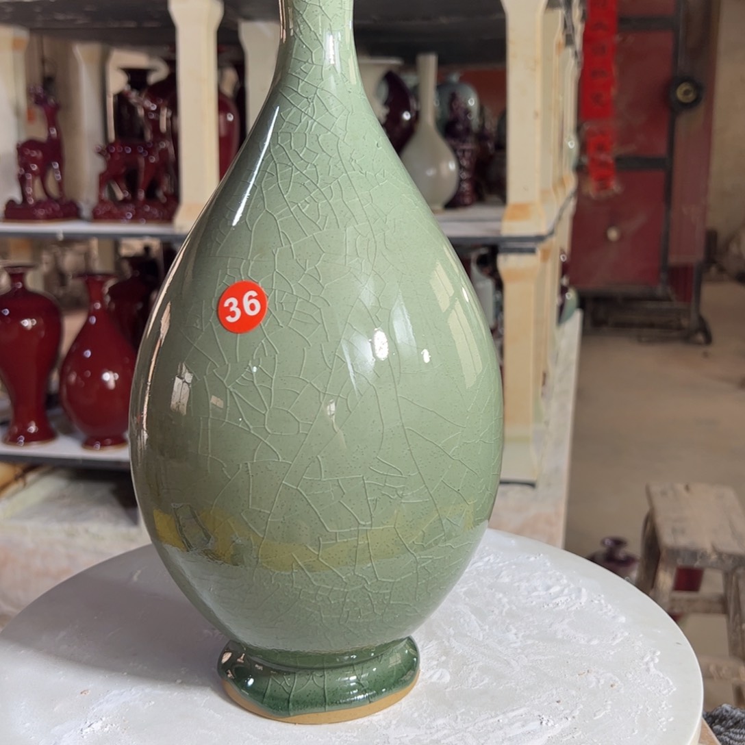 摆件郑家钧窑摆件微