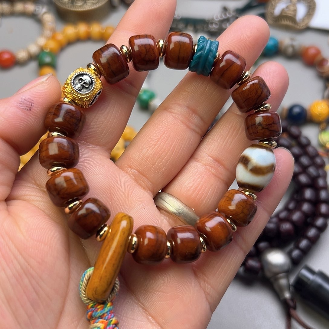 柏香籽/百香籽手串ᵀ****菜