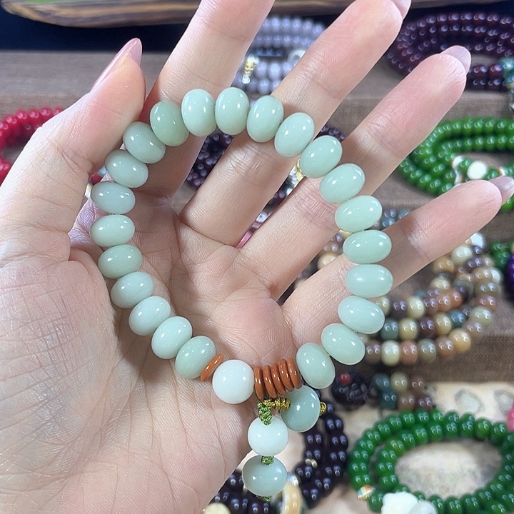 白玉菩提手串菩提