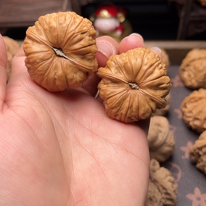 把件文玩核桃39全品南瓜墩4014