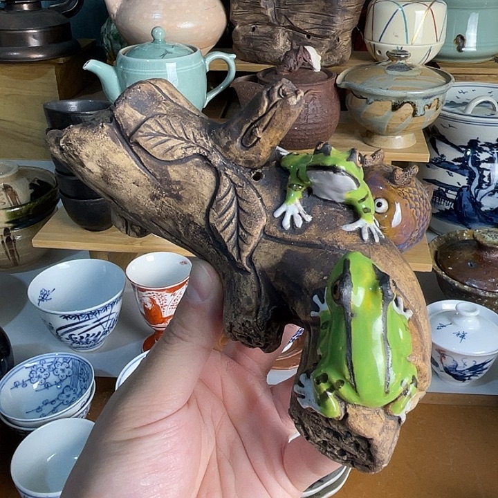 瓷片茶宠香插不错的哦