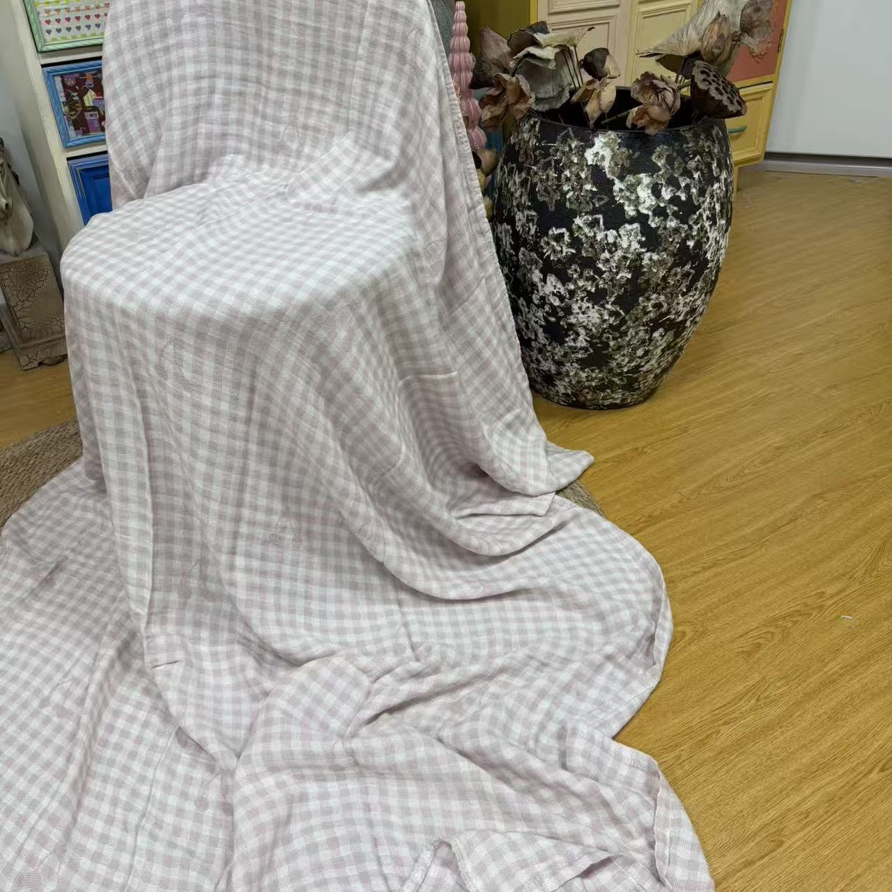 毛病大处理品~莱赛尔天丝棉毯150*200微瑕～E174（会起球 会缩水）