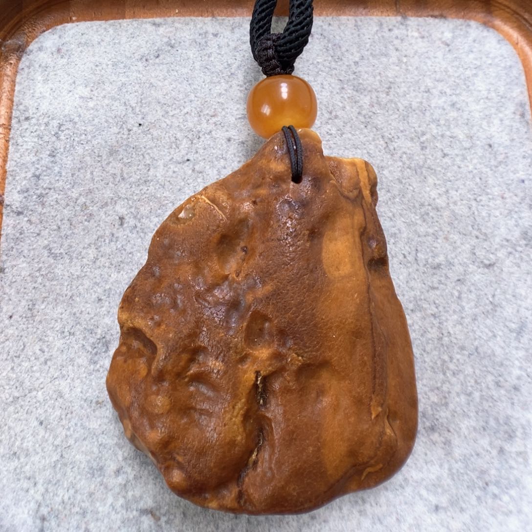 蜜蜡颈饰未镶嵌蜜蜡