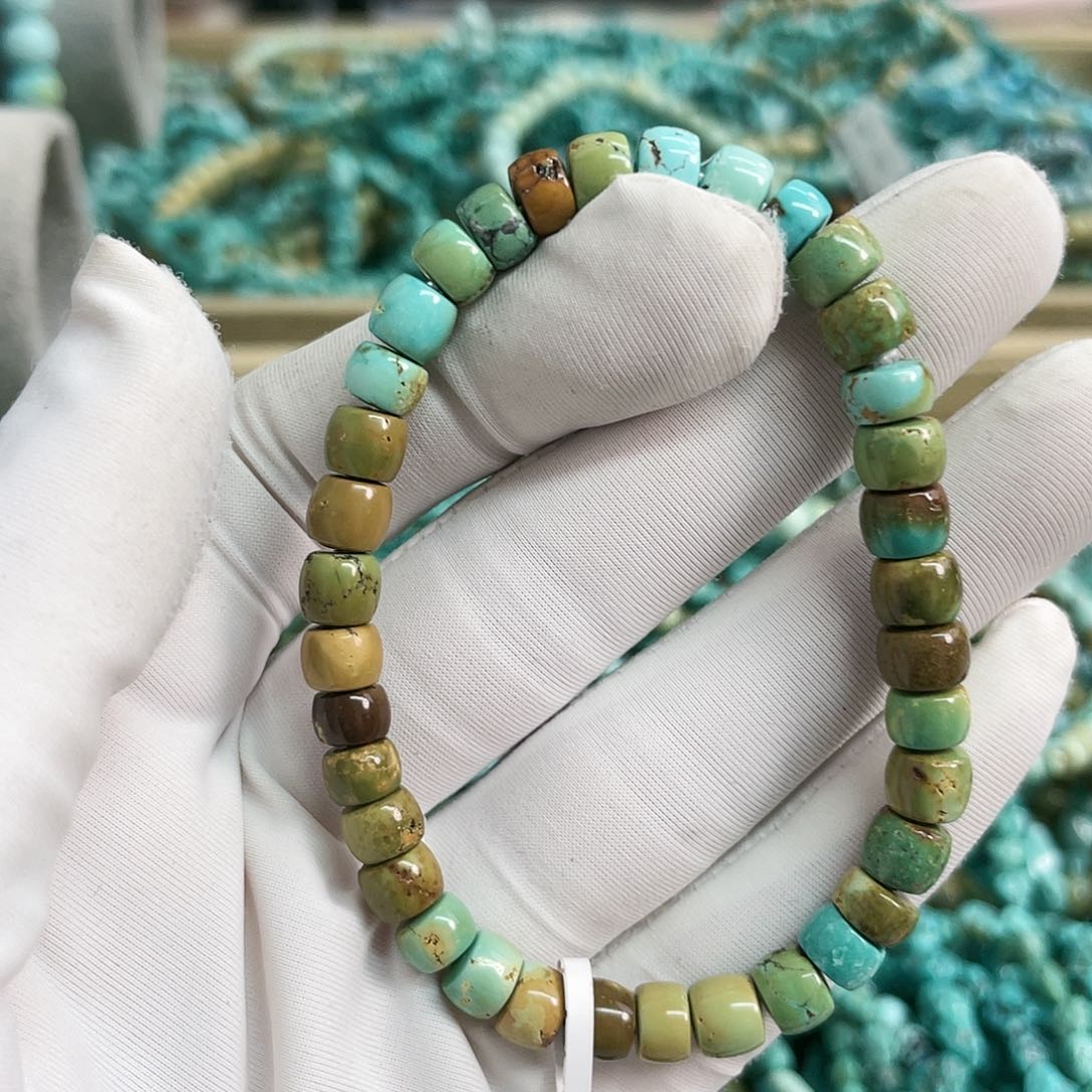 【闪购商品】绿松石珠宝奇石未镶嵌卡6