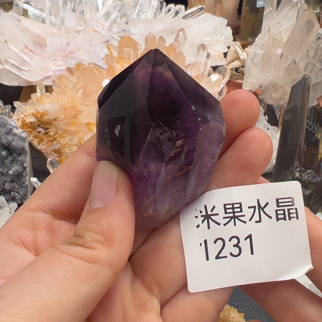 未镶嵌水晶珠宝半成品