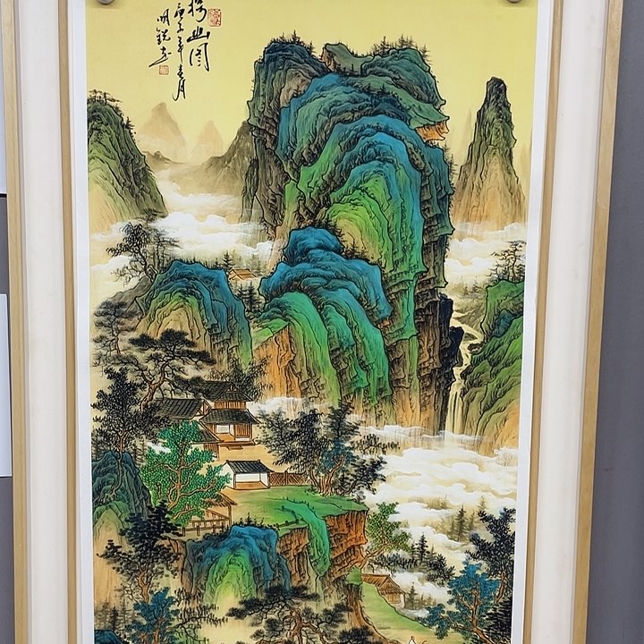 国画纯手绘国画山水画闪购链接