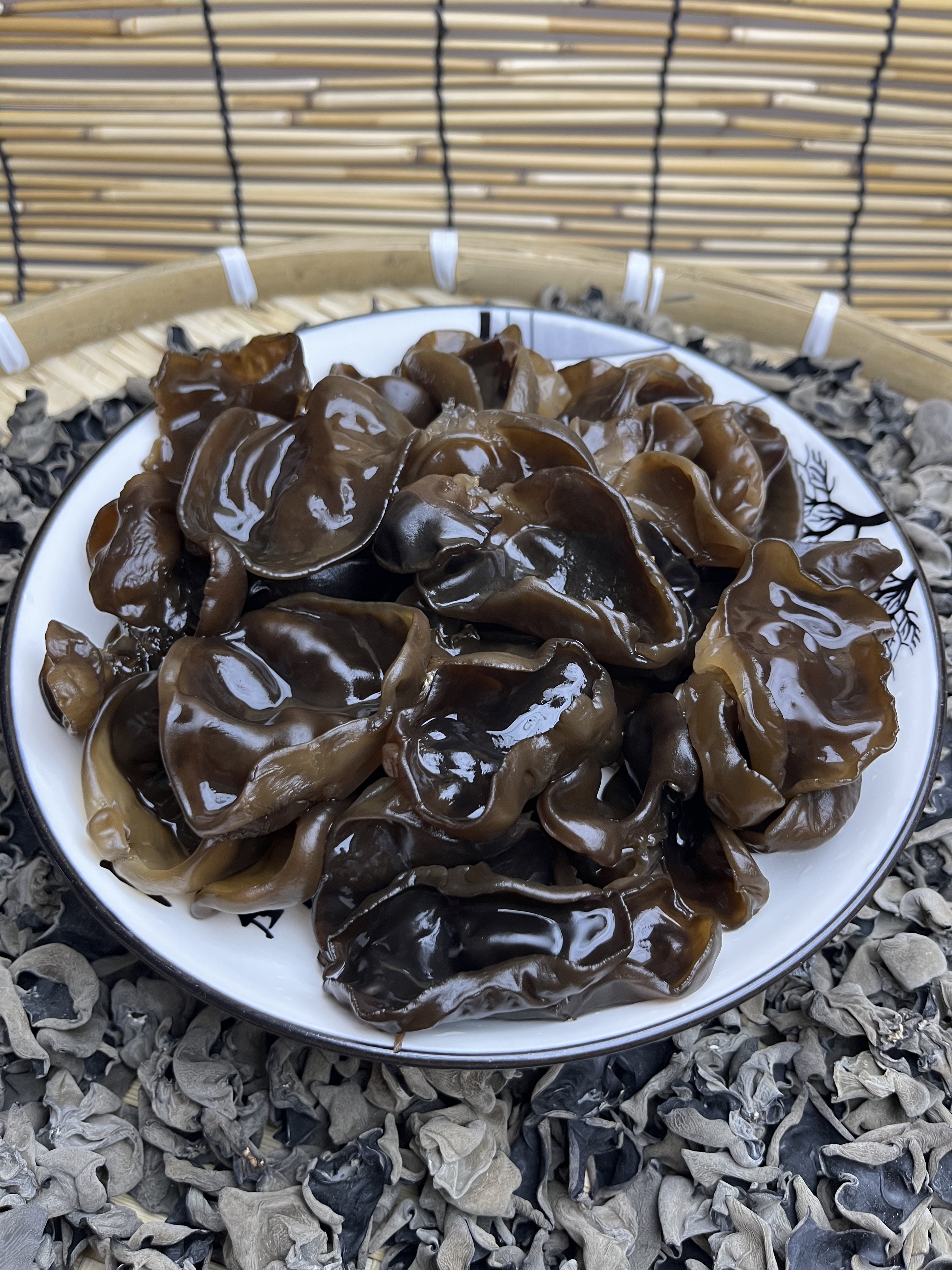 长白山头茬2025年新货肉厚无根黑木耳干货