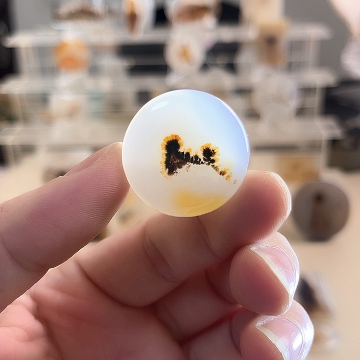 玛瑙/玉髓未镶嵌吊坠(不含链)