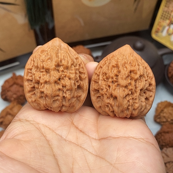 吊坠文玩核桃36管帽