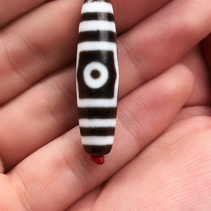 玛瑙/玉髓颈饰合金大*上乘宝盖三眼