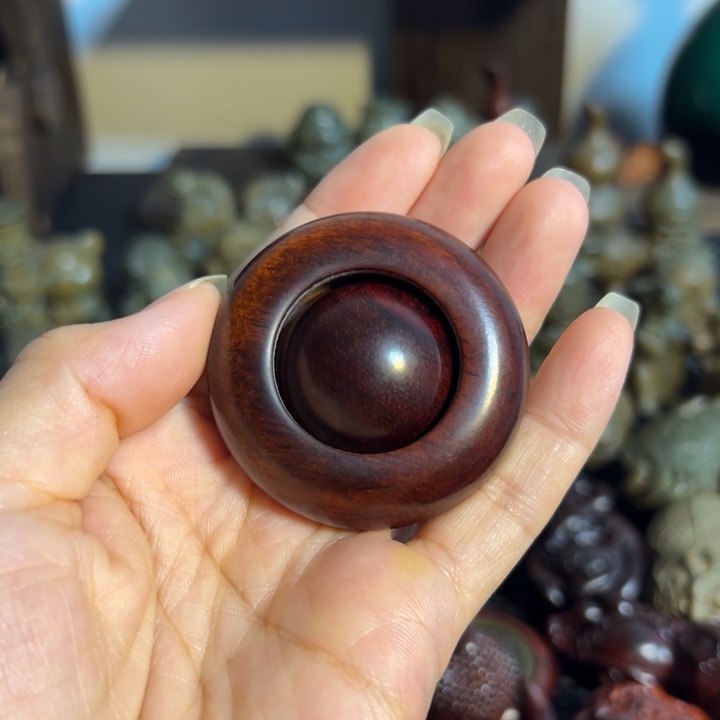 把件小叶紫檀时来运转
