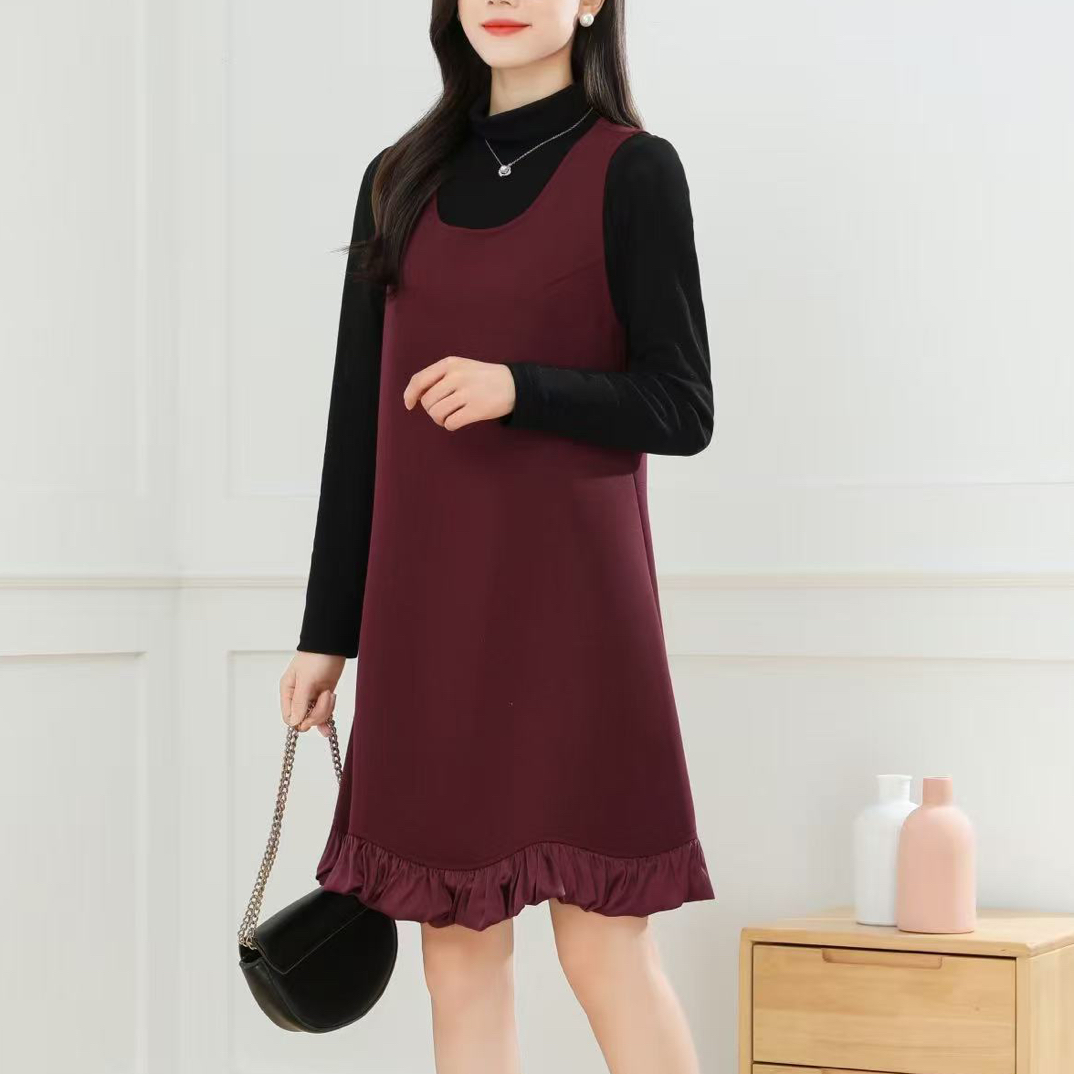 169法式小香风减龄名媛时髦洋气背心裙套装春装