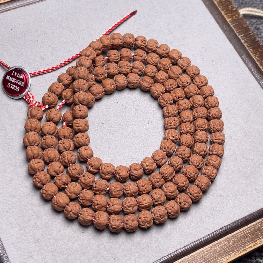 时***印金刚菩提手串超头定制款满S佛手尺寸7.5