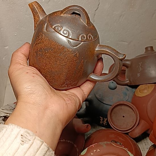 紫砂茶杯紫砂壶手工制作