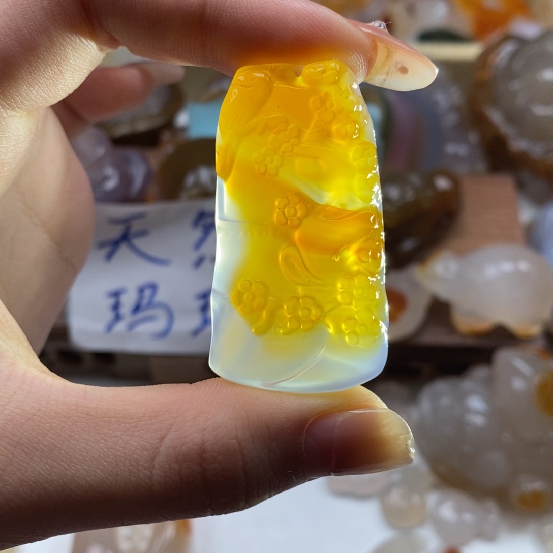 玛瑙/玉髓未镶嵌颈饰