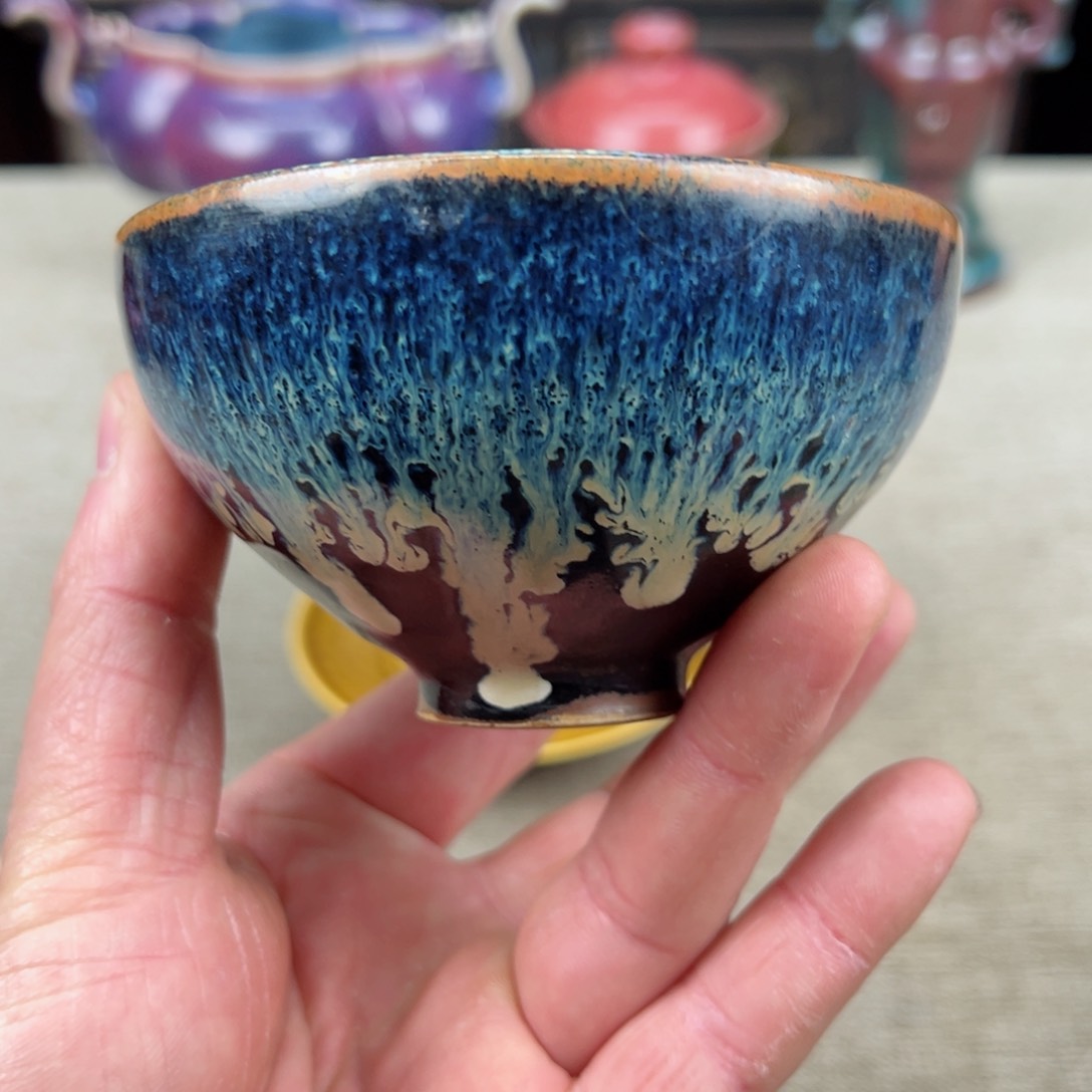 瓷片正能量陶瓷艺术品
