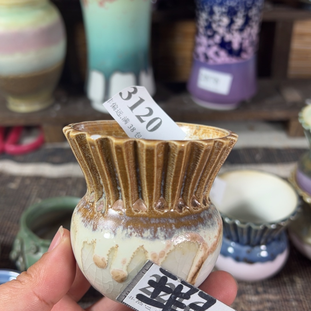 红陶瑕疵景德镇手工花盆