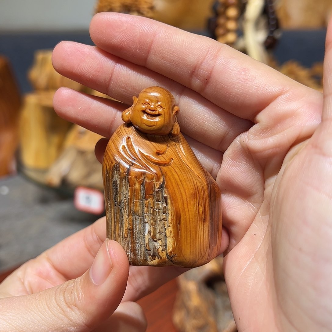 柏木（崖柏）崖柏木手把件摆件