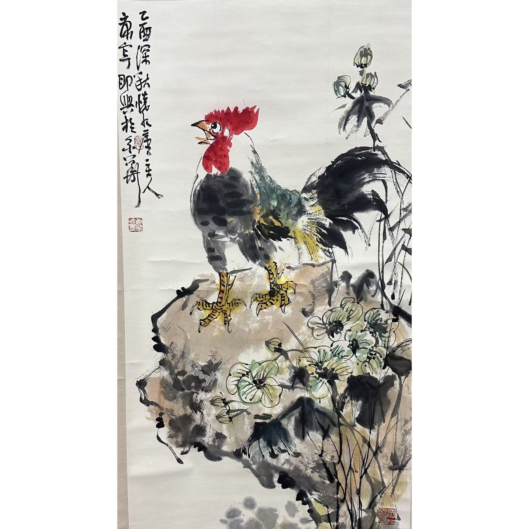 【花鸟】  100×50    CP-30323   立轴