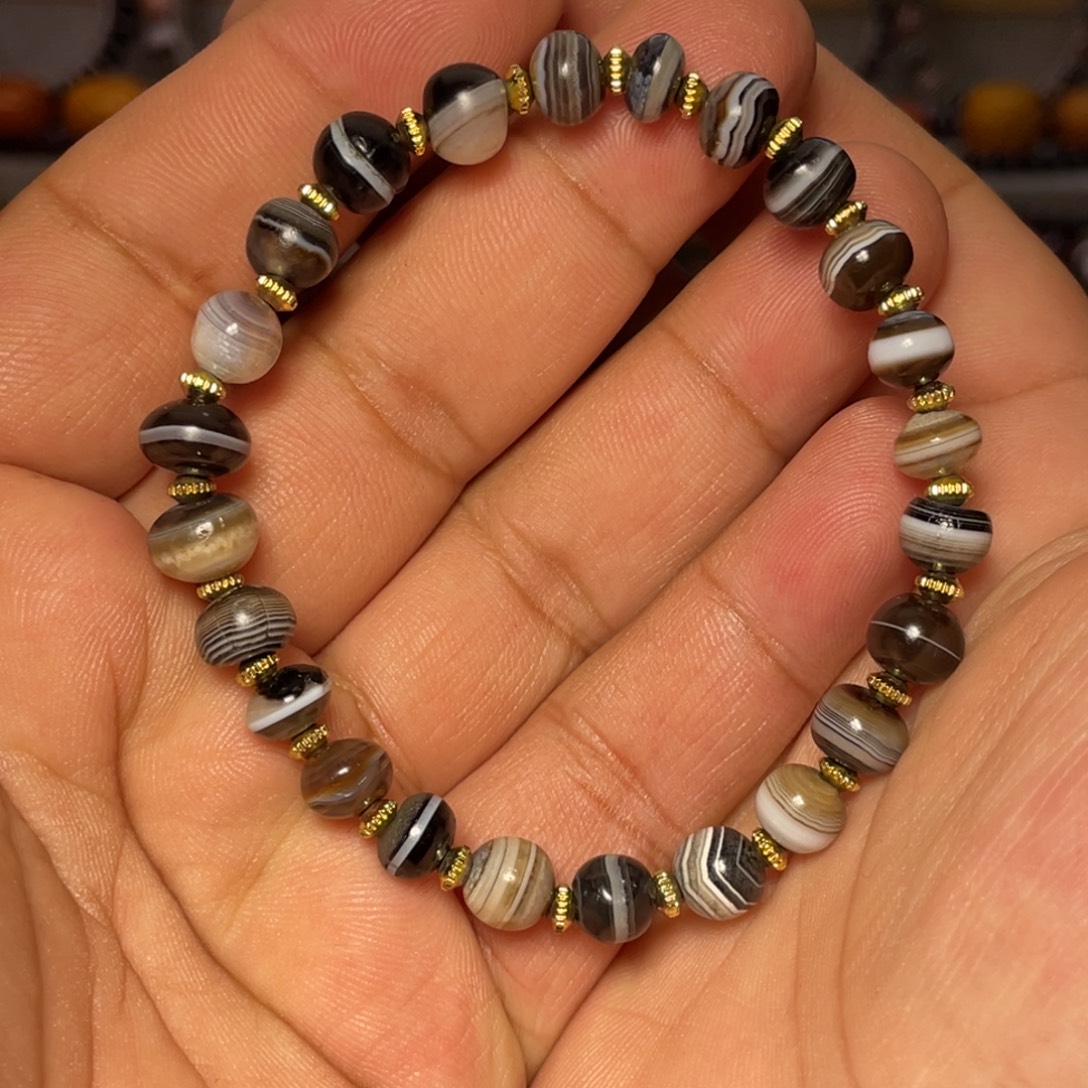 虎***s玛瑙/玉髓未镶嵌单珠