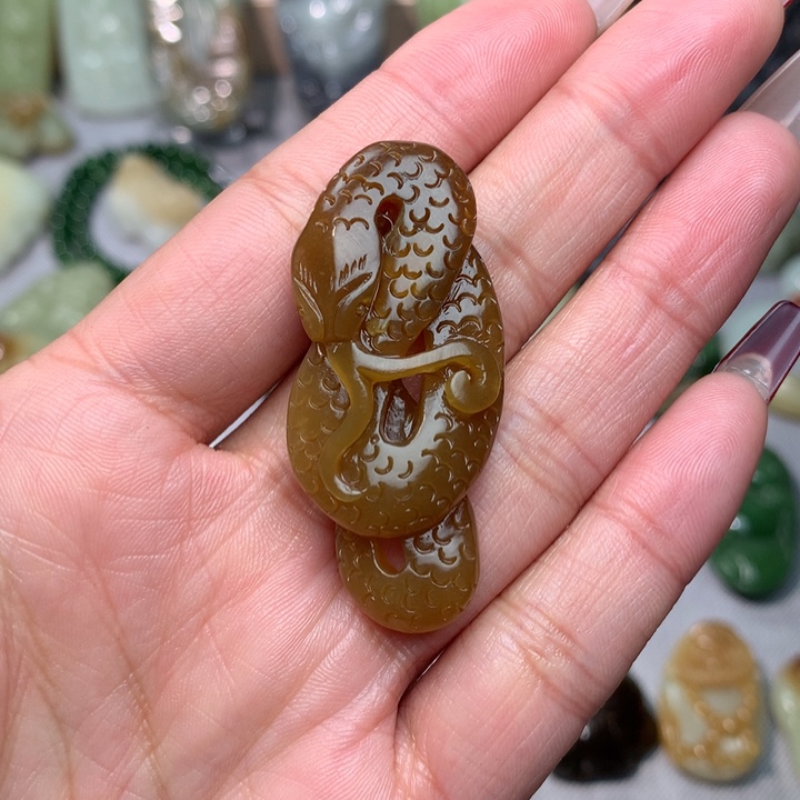 和田玉挂件未镶嵌