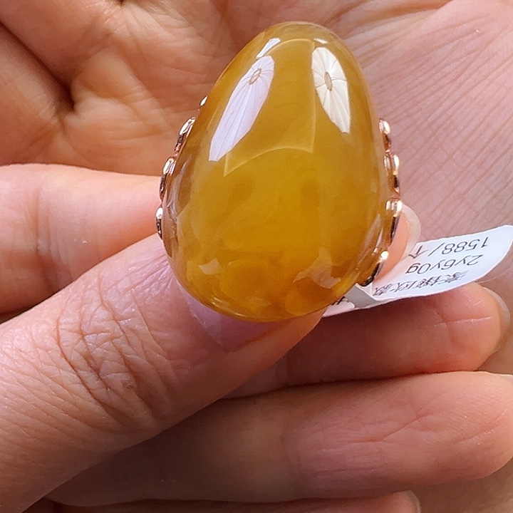 未镶嵌颈饰蜜蜡蜜蜡