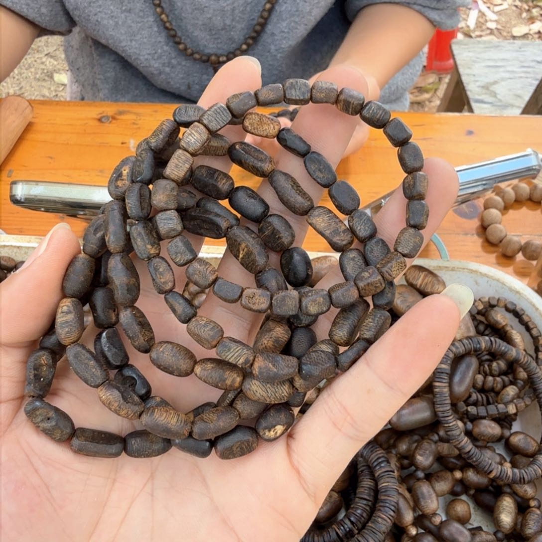 沉香沉香碎屑单圈沉水留疤4克多样性发一