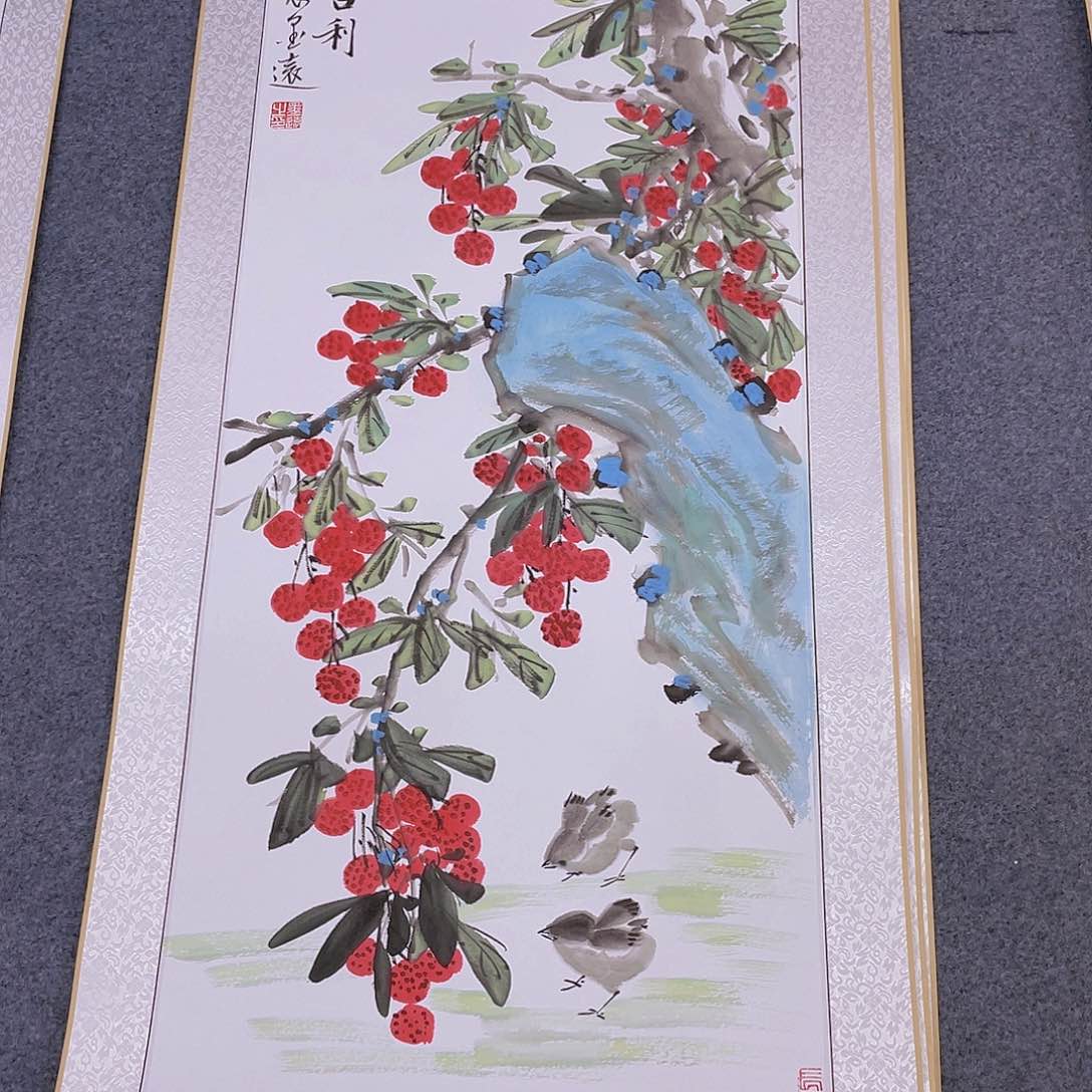 国画手绘作品欣赏与