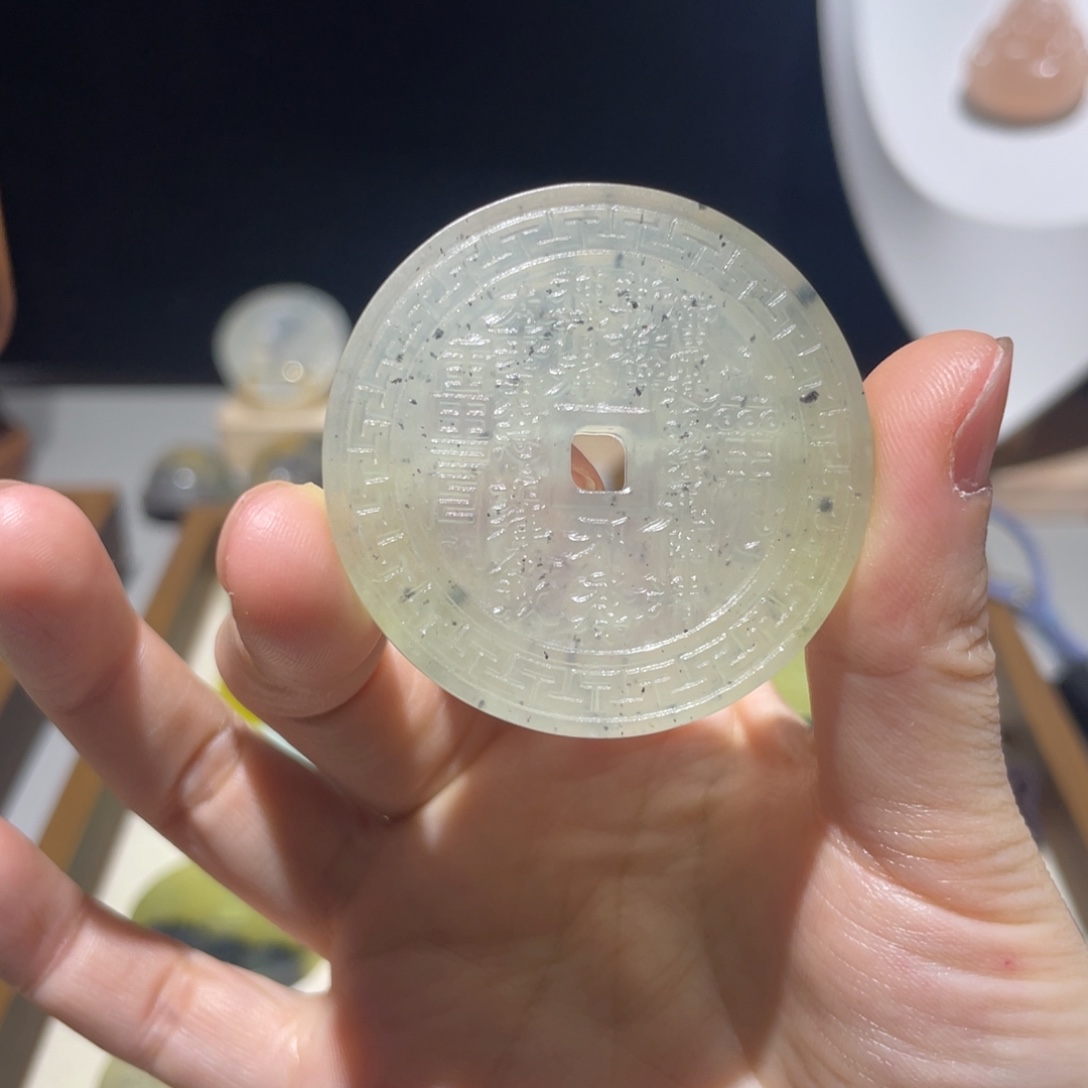 岫玉未镶嵌颈饰颈饰6