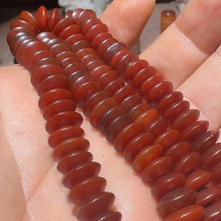 明***好玛瑙/玉髓颈饰未镶嵌