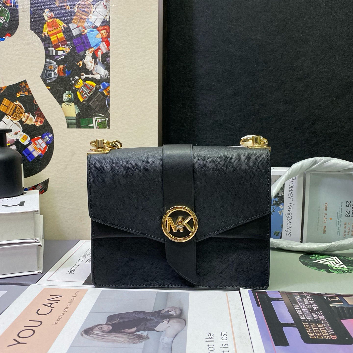 95新 MICHAEL KORS/迈克高仕 23696斜挎包20*15
