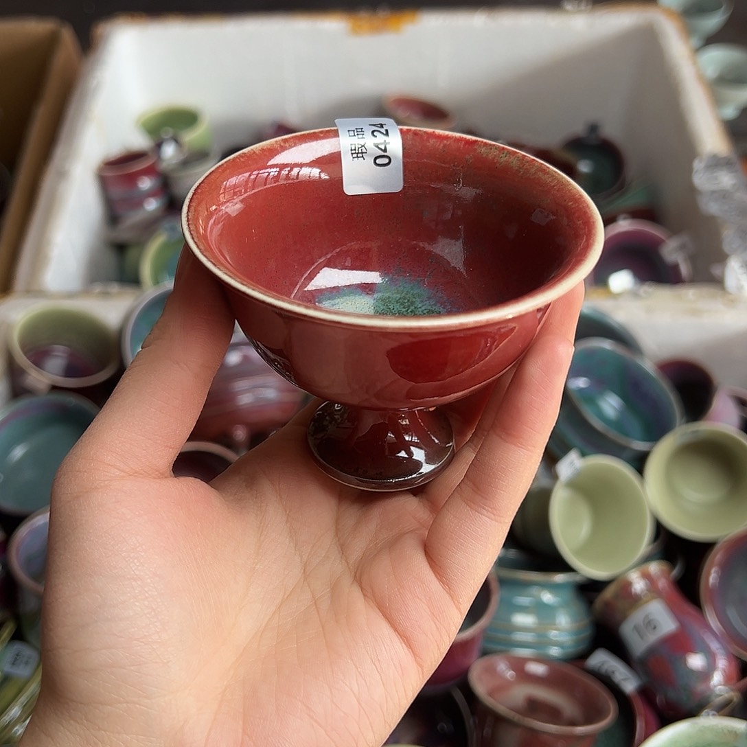 陶摆件窑口自销原矿钧瓷