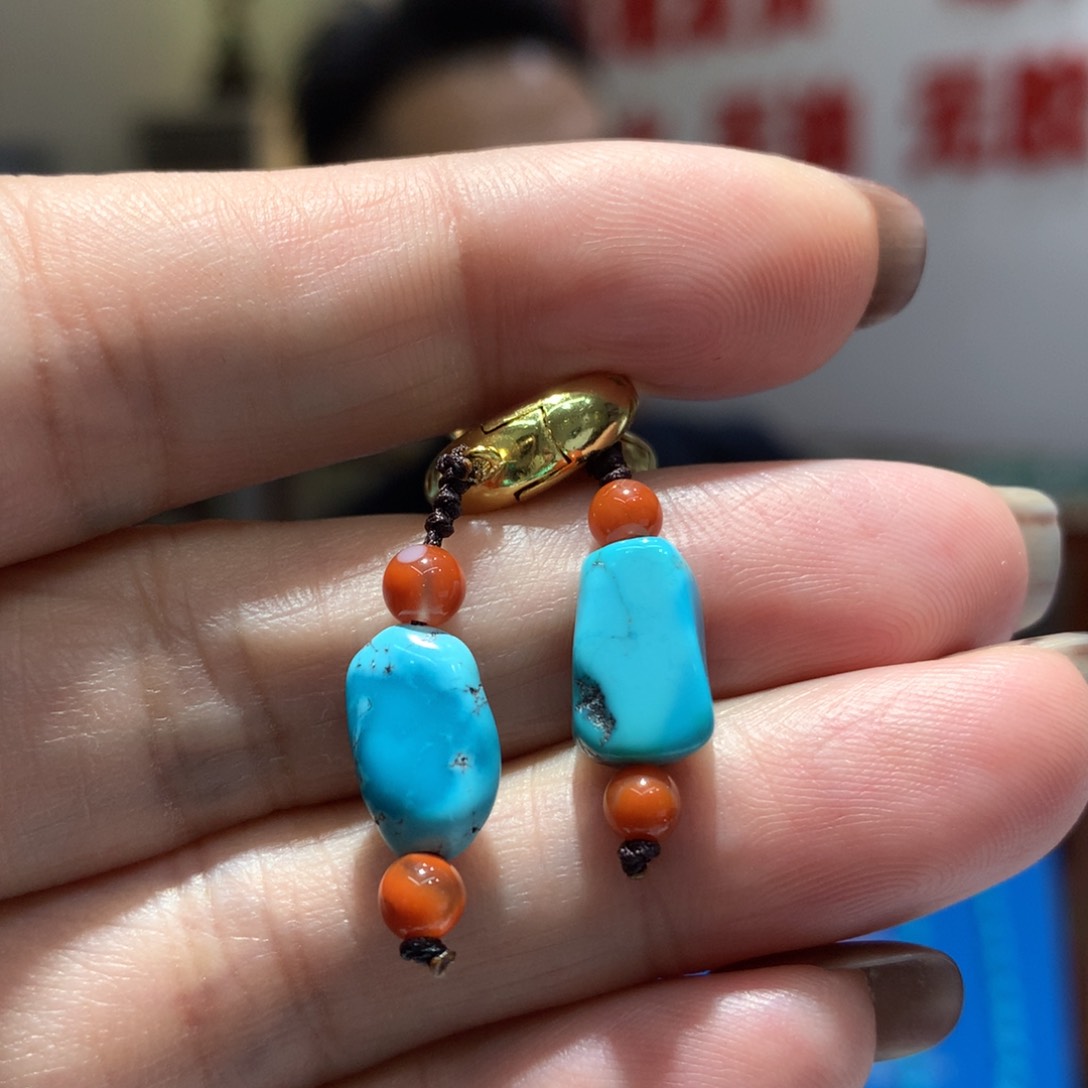 未镶嵌绿松石配饰