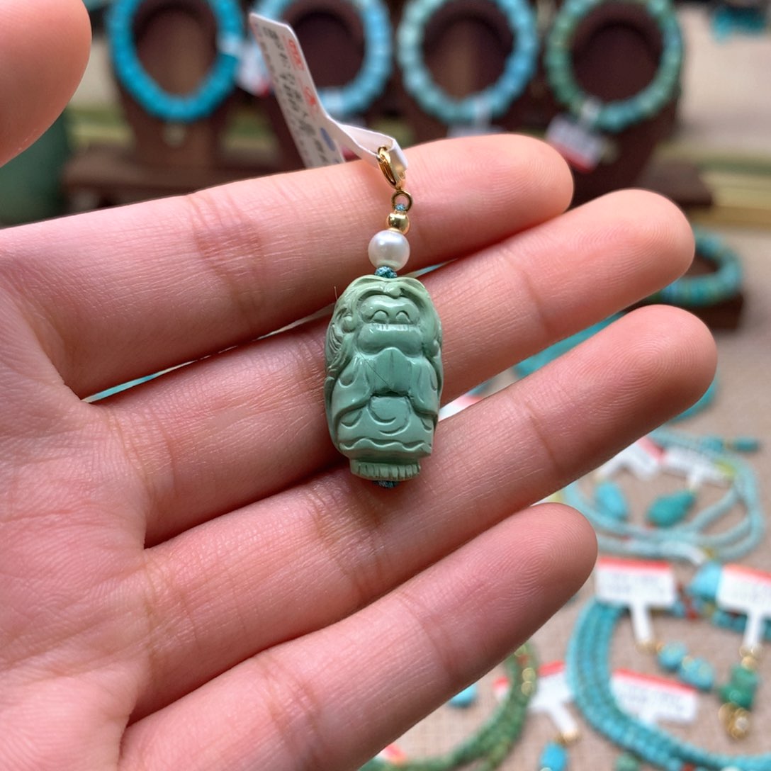 绿松石未镶嵌配饰