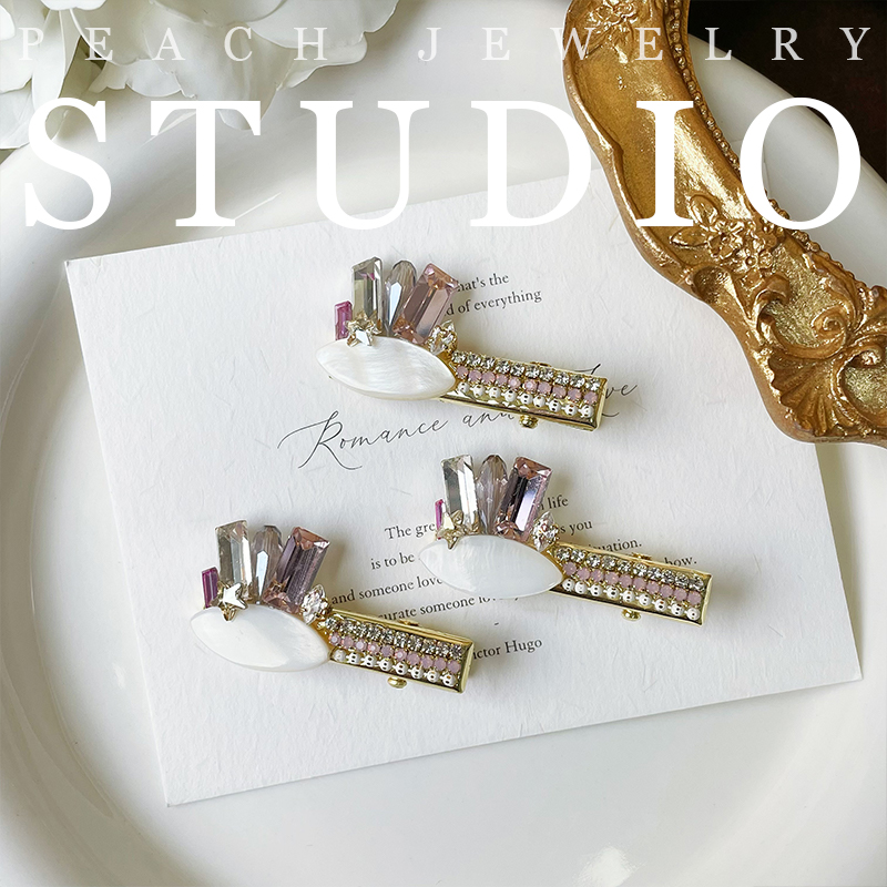 贝壳发夹 FH04 多样性发一颜色微差