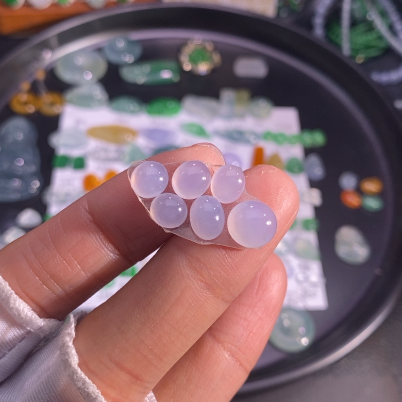 【闪购商品】翡翠挂件未镶嵌蛋
