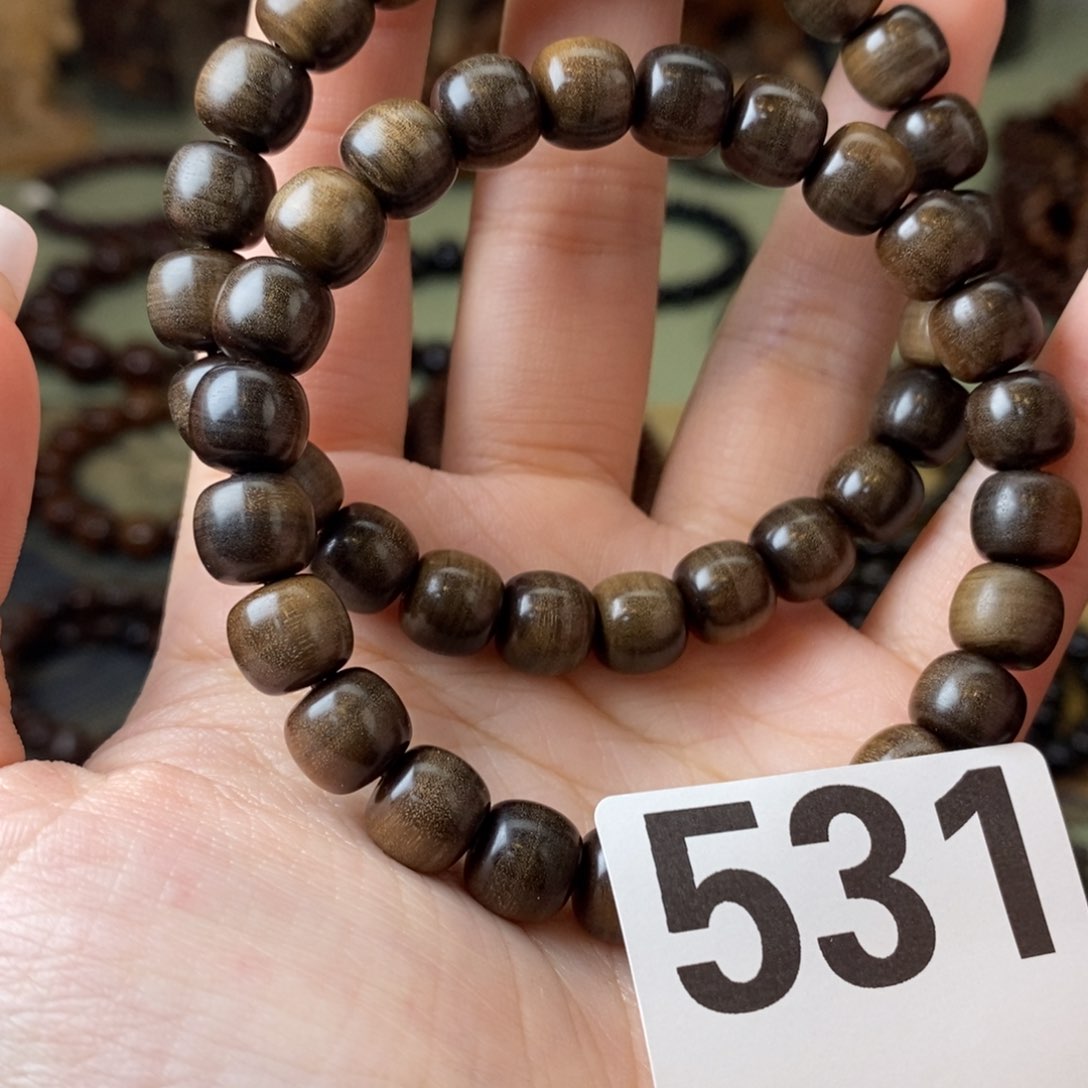 檀香木手串/手链89阴沉横纹531